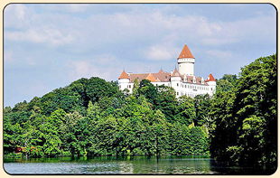 zamek hrad konopiste